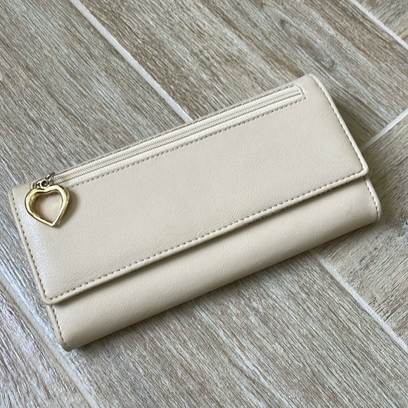 Handbags - Light Tan Faux Leather Wallet